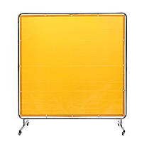 Зварювальна завіса VEVOR 1,8 х 1,8 м Зварювальна завіса з вогнестійкого вінілу Зварювальна захисна стінка з 4