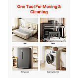 VEVOR Меблевий ролик Транспортний ролик Меблевий візок Ролики з 5 колесами 158x158x65 мм 322470, фото 6