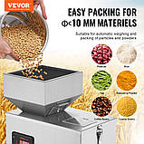 Автоматична машина для фасування порошку VEVOR, інтелектуальна система зважування частинок від 1 до 100 г, фото 2