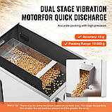 Автоматична машина для наповнення порошку VEVOR, інтелектуальна вага частинок від 10-500 г 304445, фото 3