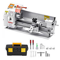 Токарний верстат VEVOR по металу 220x450 мм з автоматичною подачею 1250 Вт 313510
