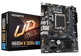 Mатеринська плата Gigabyte H610M K DDR4 LGA 1700 (H610M K DDR4)