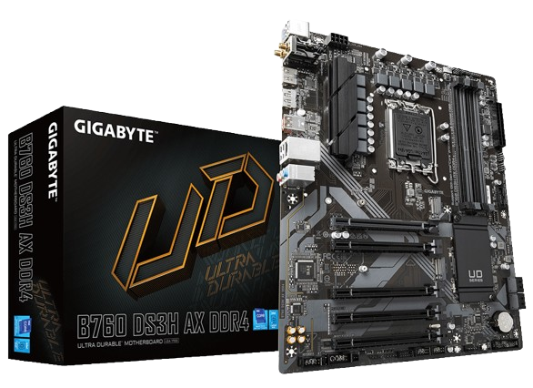 Mатеринська плата Gigabyte B760 DS3H AX DDR4 LGA 1700 (B760 DS3H AX DDR4)