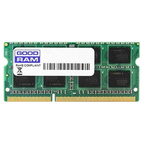 Оперативна пам'ять GoodRam 4GB SODIMM DDR3 1600MHz (GR1600S364L11S/4G)