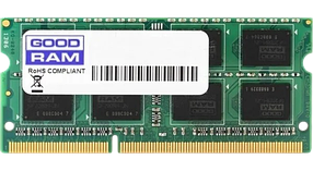 Оперативна пам'ять GoodRam 8GB SODIMM DDR3 1600MHz Elite (GR1600S3V64L11/8G)