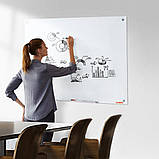 VEVOR Магнітно-скляна дошка, дошка для сухого стирання 120 x 80 см, настінна біла скляна дошка без рамки, з, фото 7