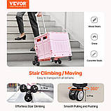 Візок для покупок VEVOR складаний візок для покупок Візок для покупок 1330x540x915 мм 322544, фото 2