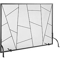 Іскрозахисна решітка VEVOR захист каміна залізна решітка каміна 906 мм решітка каміна решітка старовинна