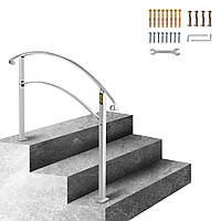Сходові огородження VEVOR перила поручні декоративні 3 сходинки ковані 303019