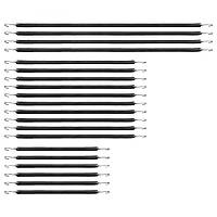 VEVOR натяжна гума з гачком натяжна мотузка багажний гумовий еспандер велосипед 20шт 91см 300320