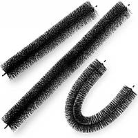 Щітка для захисту жолобів VEVOR зі щетиною довжиною 96 см, діаметром 11 см, щітка для жолобів, захист від