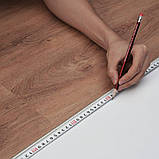 Вінілова плитка для підлоги VEVOR 1220x185 мм, 10 шт., товщиною 5,5 мм, темно-коричневого кольору деревини., фото 10