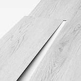 Вінілова плитка для підлоги VEVOR 1220x185 мм, 10 шт., товщина 5,5 мм, світло-сірий колір деревини. Підлога, фото 9