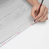 Вінілова плитка для підлоги VEVOR 1220x185 мм, 10 шт., товщина 5,5 мм, світло-сірий колір деревини. Підлога, фото 10