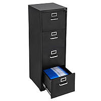 Металева шафа для документів VEVOR з 4 шухлядами та замком 311607