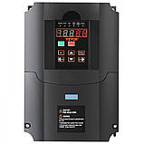 Частотний перетворювач VEVOR VFD 7,5 кВт 220 В 1/3 фази вхід на 3 фази вихід 305224, фото 9