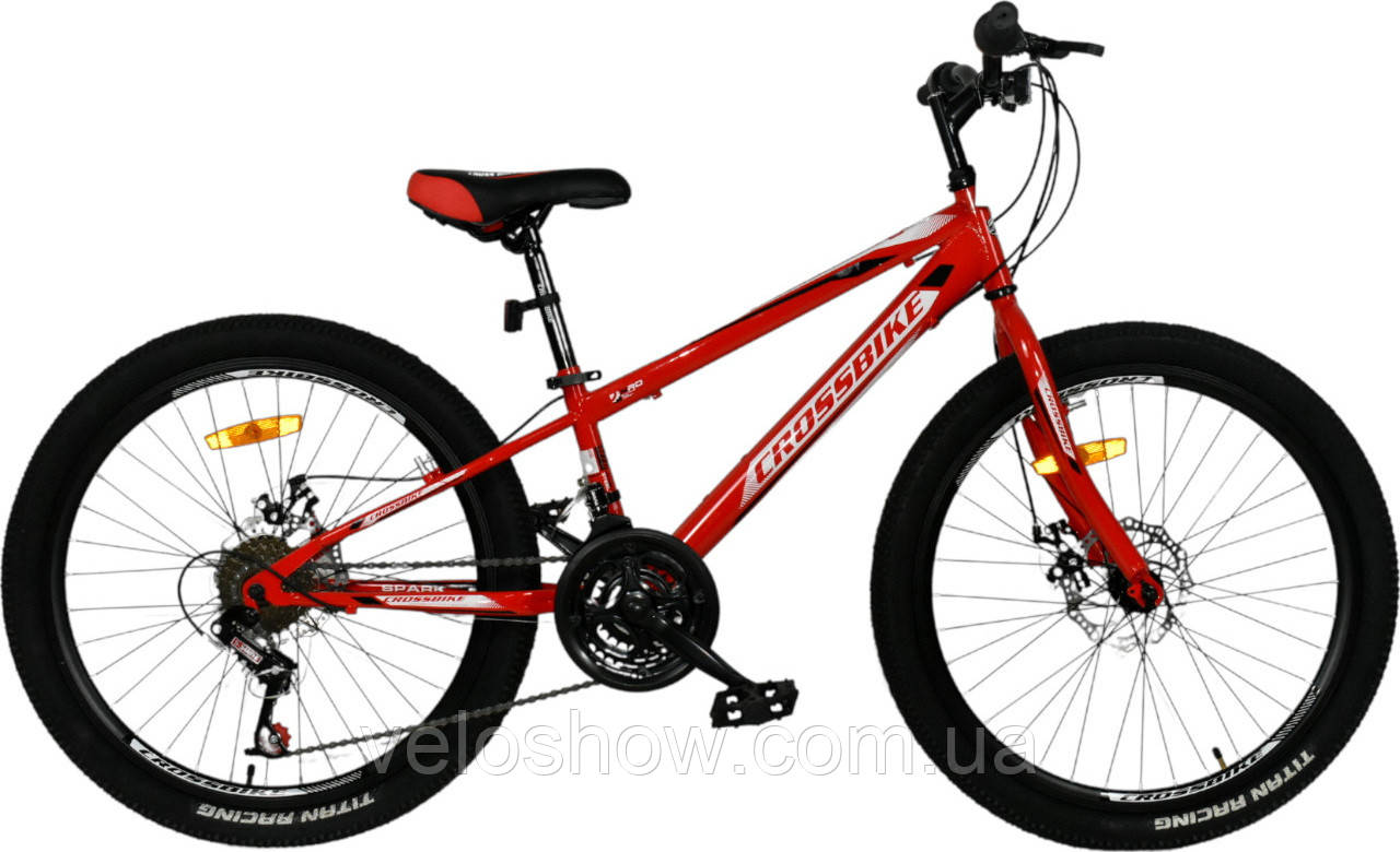 Гірський підлітковий 26 Spark Crossbike алюмінієвий велосипед D-AL, фото 1