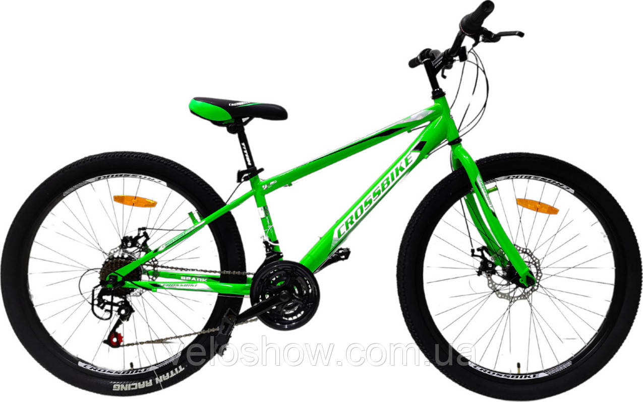 Гірський підлітковий 24 Spark Crossbike алюмінієвий велосипед D-AL, фото 1