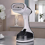 Відпарювач парогенератор Zepline 2500 Вт зі знімним резервуаром 0.3 л і щіткою для ворсу, фото 2