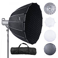 VEVOR Parabolic Softbox Octagon Softbox Photo Studio Set Bowens з'єднання 88см 323118