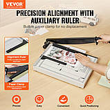 Паперорізальна машина VEVOR Паперорізальна машина важільної дії, 381 мм макс. Ширина різання Ручний різак для, фото 2