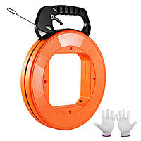 Допомога для протягування кабелю VEVOR Стрічка для протягування спіралі для протягування дроту 36 м x 3,1 мм