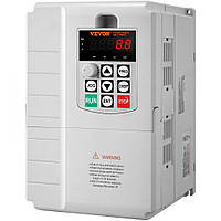 Перетворювач частоти VEVOR Інверторний частотний перетворювач 7,5 кВт 34A 10 к.с. 10-40°C 305328