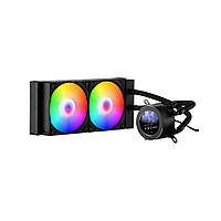 VEVOR Liquid Cooler AIO CPU Water Cooler with ARGB Light 120mm PWN Fan 323138