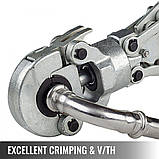 Обтискні кліщі VEVOR 12-28 мм тип V, обтискні кліщі обтискні кліщі з силою притискання 6 Т, обтискні кліщі для, фото 3