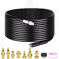 Шланг для прочистки каналізації та труб під будь-яку мийку (20 м)