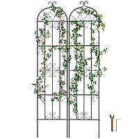 VEVOR Набір з 2 решіток, допоміжних для лазіння, решіток для рослин 51x220 см 323242