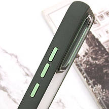 Чохол TPU+PC North Guard для Xiaomi Redmi Note 13 Pro 4G / Poco M6 Pro 4G / Note 14S Dark Green, фото 4