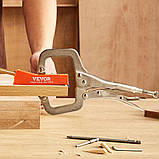 VEVOR 50 шт Набір для свердління кишенькових отворів Подвійне кишенькове свердло з квадратним свердлом,, фото 8