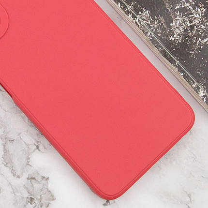 Силіконовий чохол Candy Full Camera для Xiaomi Redmi Note 13 Pro 4G / Poco M6 Pro 4G / Note 14S Червоний / Camellia, фото 2