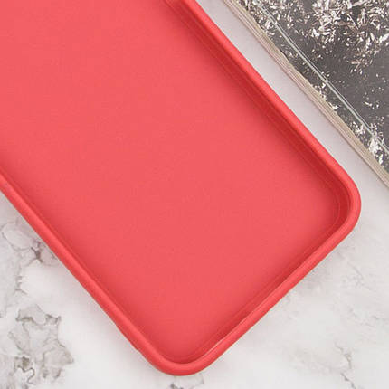 Силіконовий чохол Candy Full Camera для Xiaomi Redmi Note 13 Pro 4G / Poco M6 Pro 4G / Note 14S Червоний / Camellia, фото 3