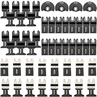 Vevor 318372 50x Saw Blades Oscillating Accessories Set HCS+Stainless Steel Multitool Segment Saw Blade 1-3/4 дюйма 1-3/8 дюйма