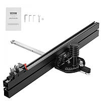 Прецизійний кутомір VEVOR для настільних пил, стандартний паз, 3/4 x 3/8 дюйма, сітка 61 см 322707