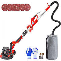 Ексцентрикова шліфувальна машина VEVOR Шліфувальна машина для гіпсокартону 225 мм 750 Вт шліфувальна машина зі