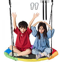 Гойдалка VEVOR тарілчаста гойдалка 1016мм вулична гойдалка 900D Оксфорд різнокольоровий 323376