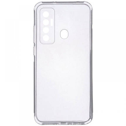 TPU чохол Epic Transparent 1,5mm Full Camera для TECNO Camon 17 Безбарвний (прозорий), фото 1