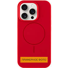 Чохол Silicone Case Full Protective (AA) NO LOGO with MagSafe для Apple iPhone 14 (6.1") Червоний / Red