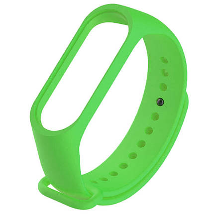 Силіконовий ремінець для Xiaomi Mi Band 7 Зелений / Green, фото 1