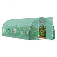 VEVOR теплиця тунельна теплиця холодна каркасна томатна будиночок 835х290х225см зелений 305583