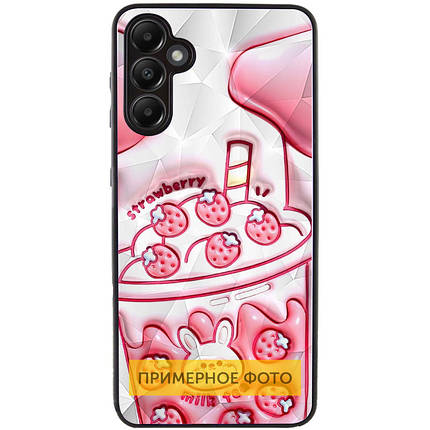 TPU+PC чохол Prisma Fluffie для Xiaomi Redmi 13 4G / Poco M6 4G Strawberry, фото 2