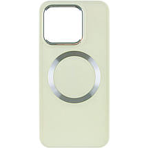 TPU чохол Bonbon Metal Style with MagSafe для Xiaomi Redmi Note 13 Pro 4G / Poco M6 Pro 4G /Note 14S Білий / White, фото 2