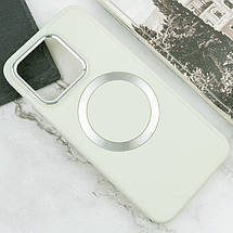 TPU чохол Bonbon Metal Style with MagSafe для Xiaomi Redmi Note 13 Pro 4G / Poco M6 Pro 4G /Note 14S Білий / White, фото 4
