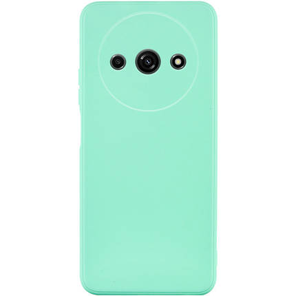 Силіконовий чохол Candy Full Camera для Xiaomi Redmi A3 Зелений / Menthol, фото 1