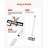 VEVOR Граблі для вирівнювання газону Lawn Care 431x254x2140 мм 300492, фото 5