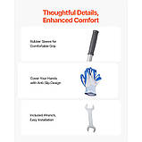 VEVOR Граблі для вирівнювання газону Lawn Care 431x254x2140 мм 300492, фото 6