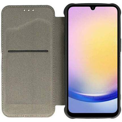 Шкіряний чохол-книжка GETMAN Razor (PU) для Xiaomi Redmi 14C / Poco C75 Blue, фото 2